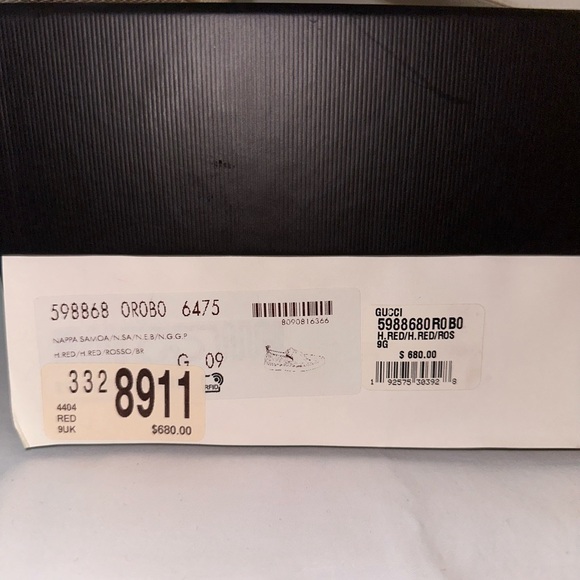 Men’s Gucci Leather slip on - Picture 3 of 4